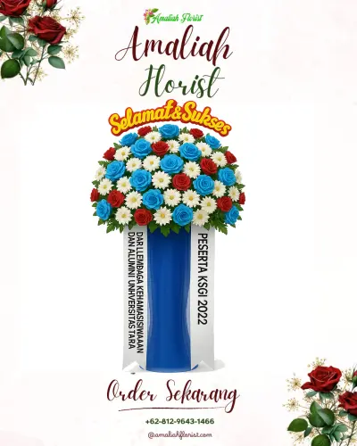 Standing Flower di Landasan Ulin Tengah